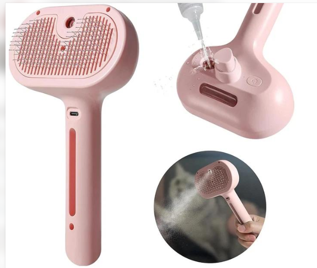 PurrSteam™ 3-in-1 Steaming Pet Brush